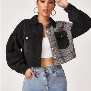 flannel jacket/top